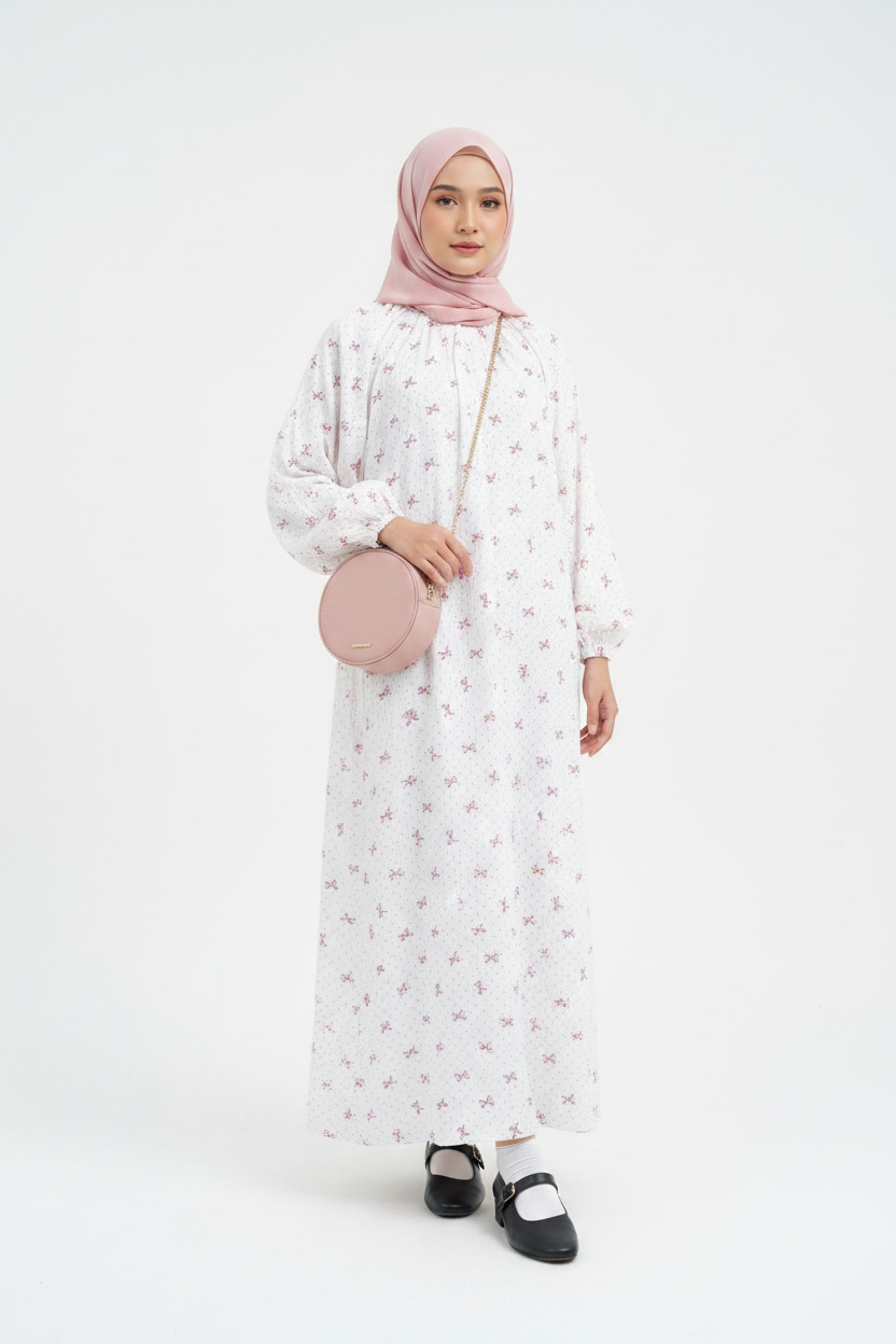 Safiyyah Ribbon Abaya - RSlabel
