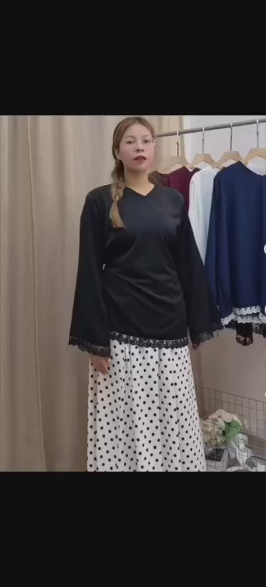 ARSY Slant Lace Top