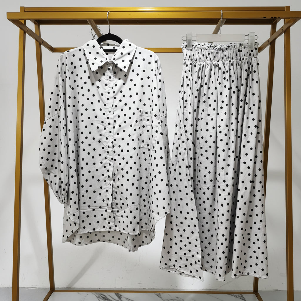 Dotty C Skirt Set