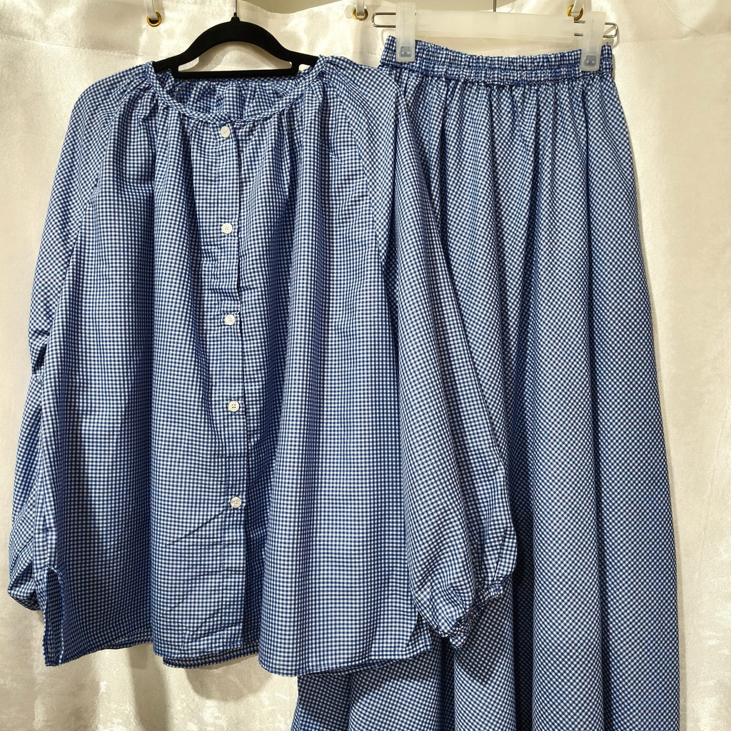 Sophie Gingham Skirt Set