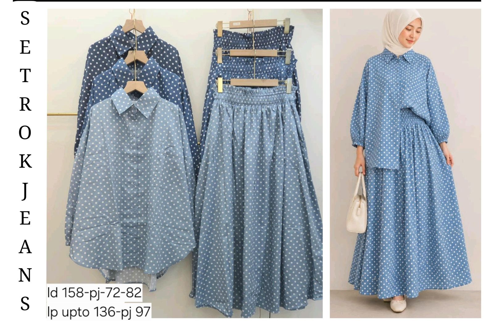 Dotty B Skirt Set
