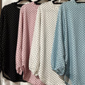 Polka Oval Top