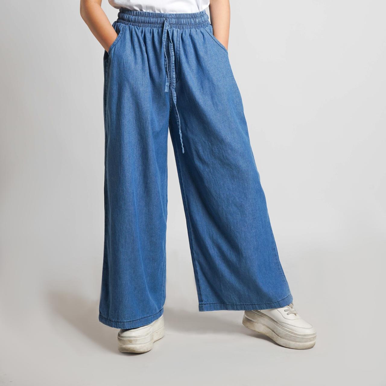 PETITE RELAX SOFT JEANS - 1OOCM