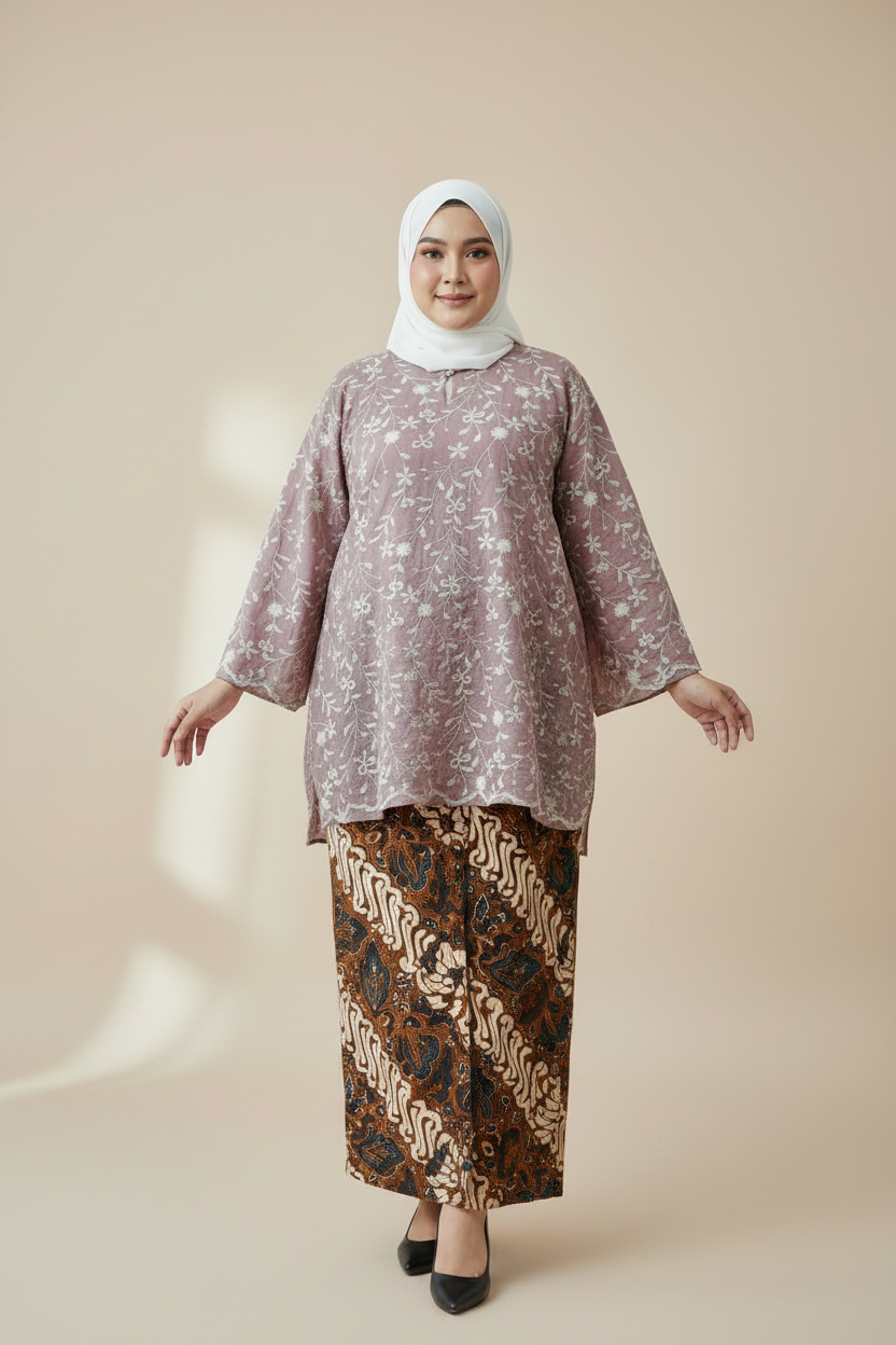 KALSOM EMBROIDERY TUNIC