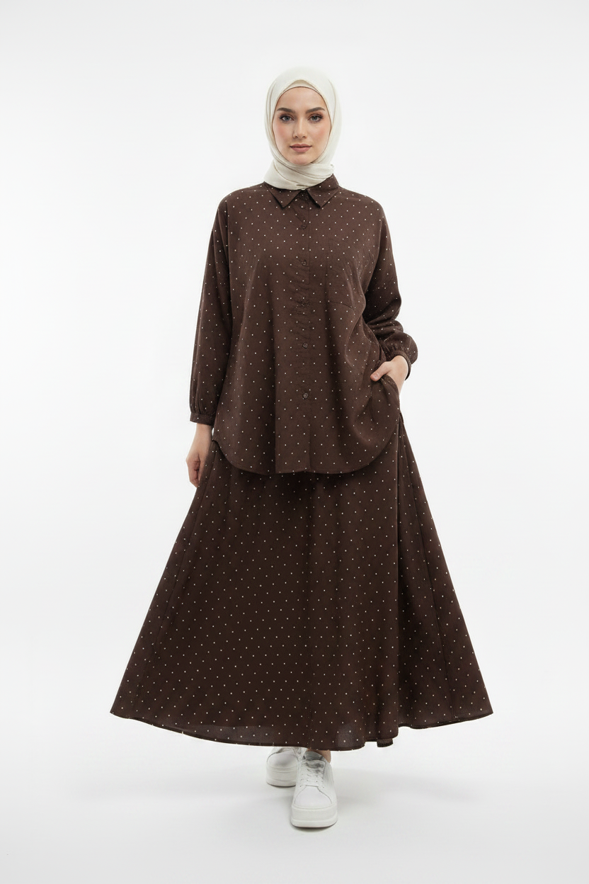 MINI DOT SKIRT SET (V2.0)